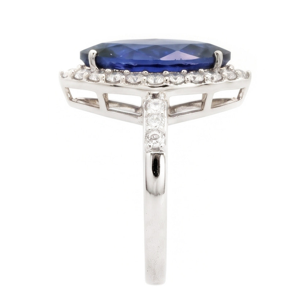 Echter Saphir Ring 4 Karat