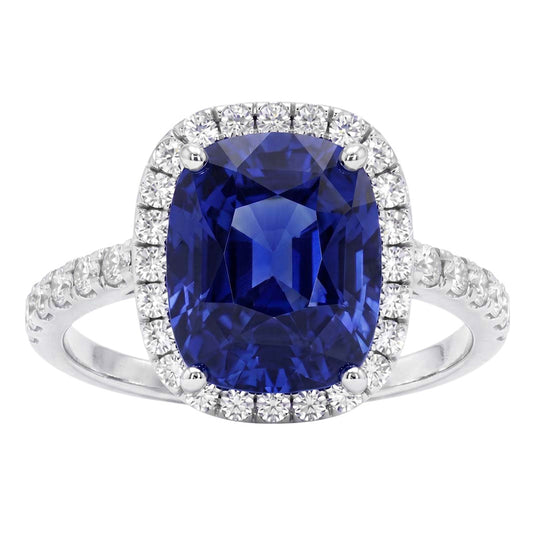 Echter Saphir Ring 9.75 Karat