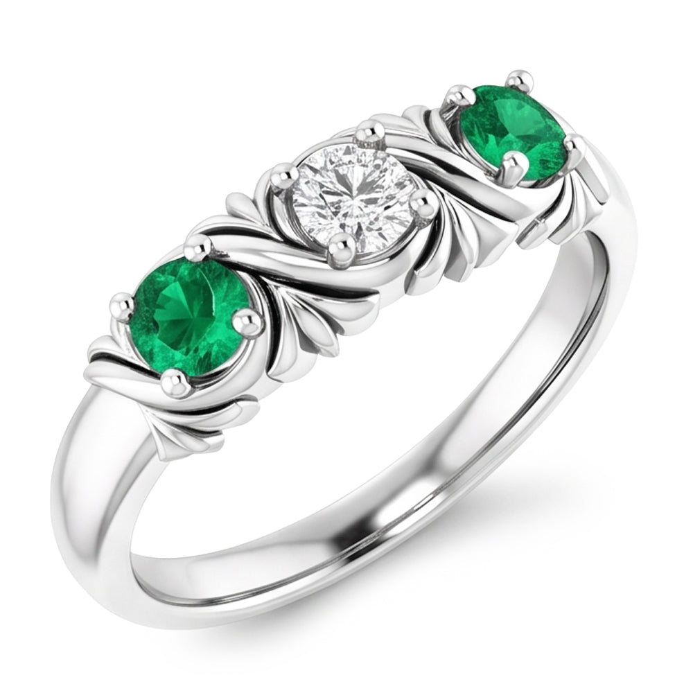 Echter Smaragd Ring 0.60 Karat