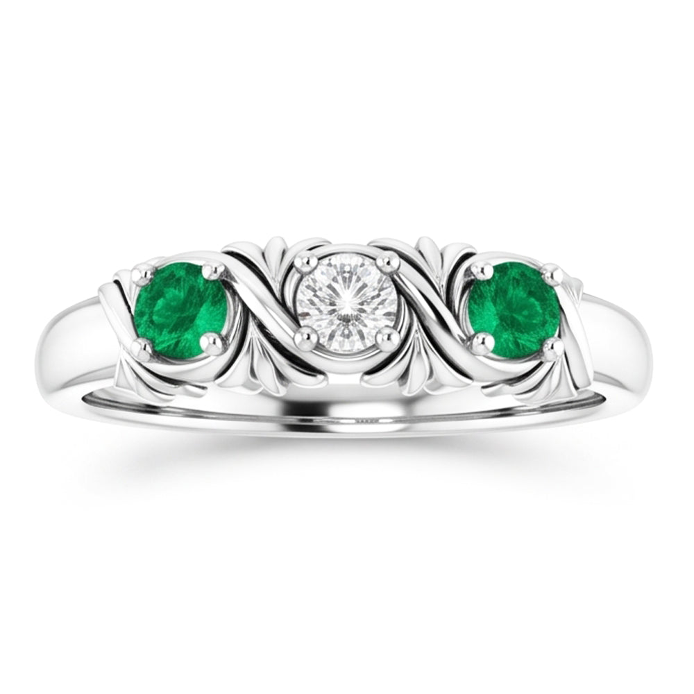 Echter Smaragd Ring 0.60 Karat