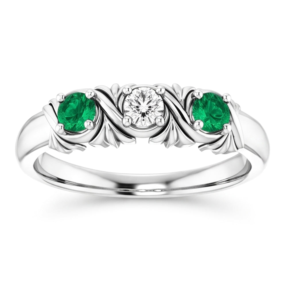 Echter Smaragd Ring 0.60 Karat