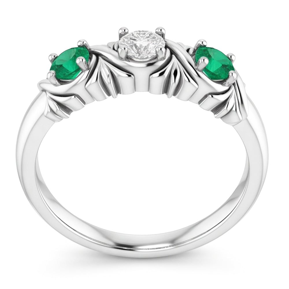Echter Smaragd Ring 0.60 Karat
