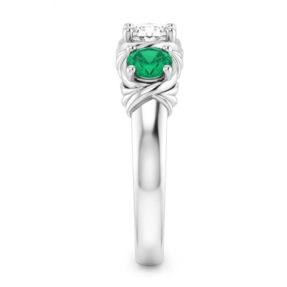Echter Smaragd Ring 0.60 Karat