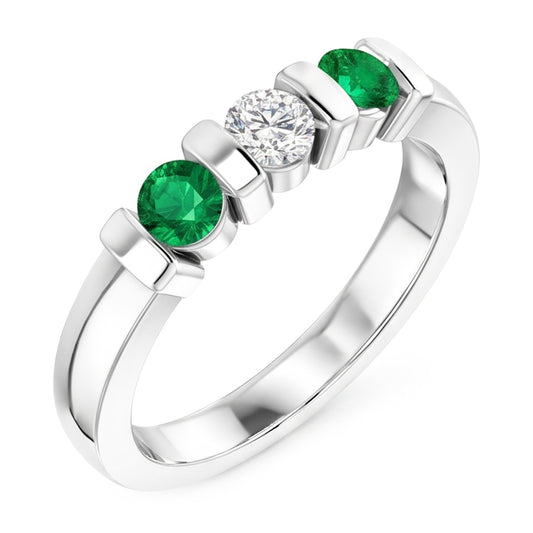 Echter Smaragd Ring 0.90 Karat