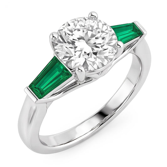 Echter Smaragd Ring 14 Karat