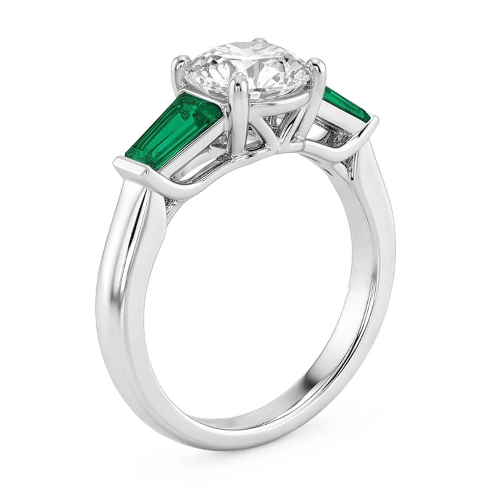 Echter Smaragd Ring 14 Karat