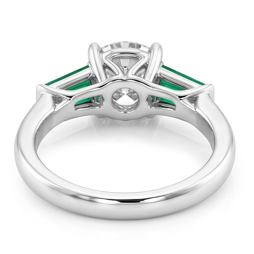 Echter Smaragd Ring 14 Karat