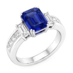 Echter Smaragd Ring 3 Karat