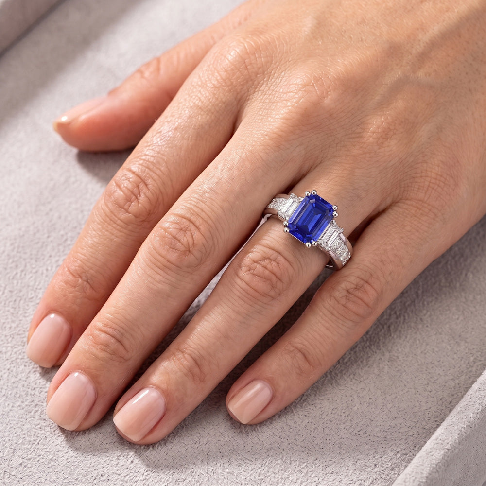 Echter Smaragd Ring 3 Karat