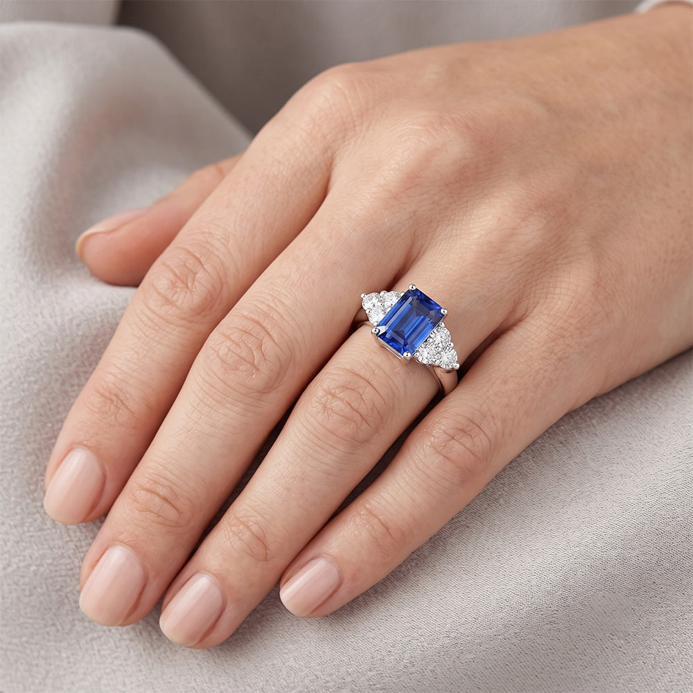 Echter Smaragd Ring 4 Karat