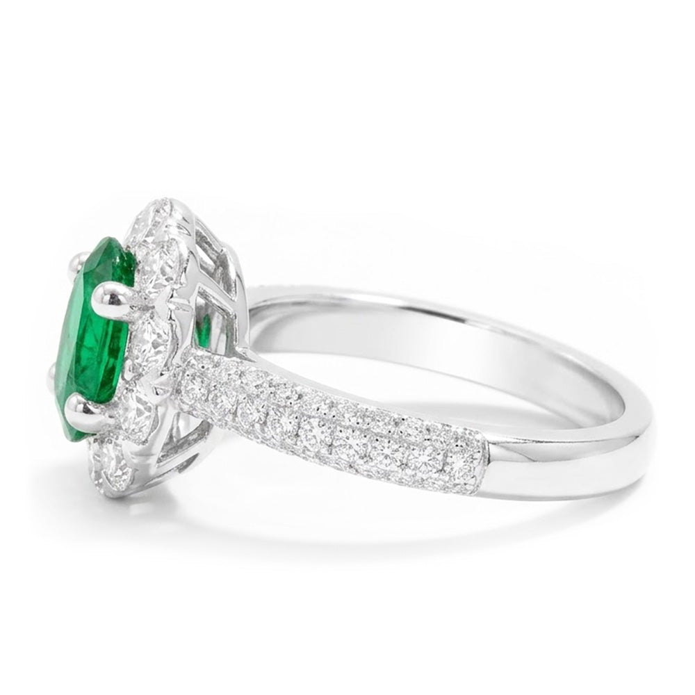 Echter Smaragd Ring 8 Karat