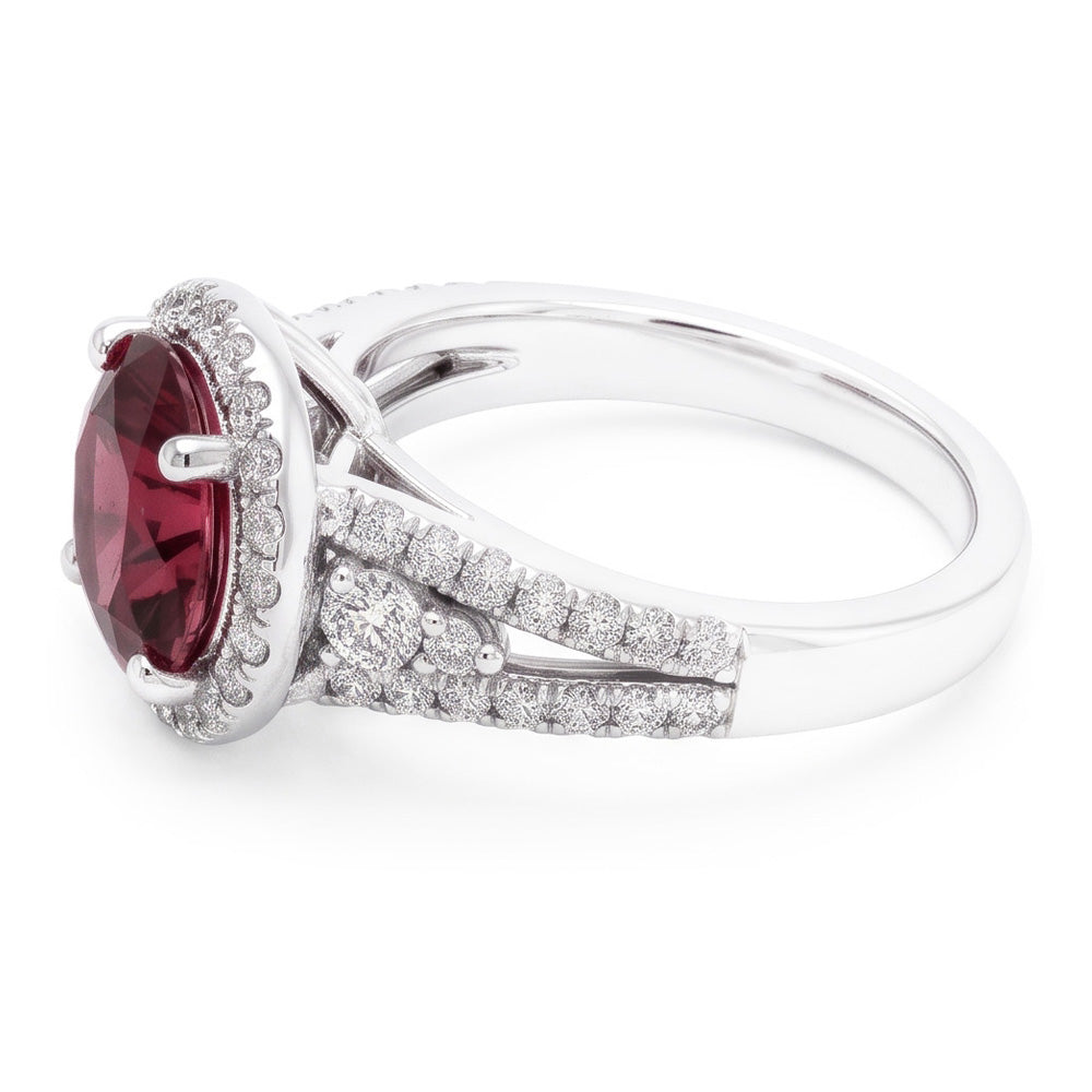 Echter Turmalin Ring 9 Karat