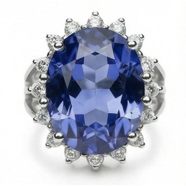 Echter Diamant Ring 10 Karat