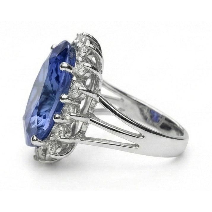 Echter Diamant Ring 10 Karat