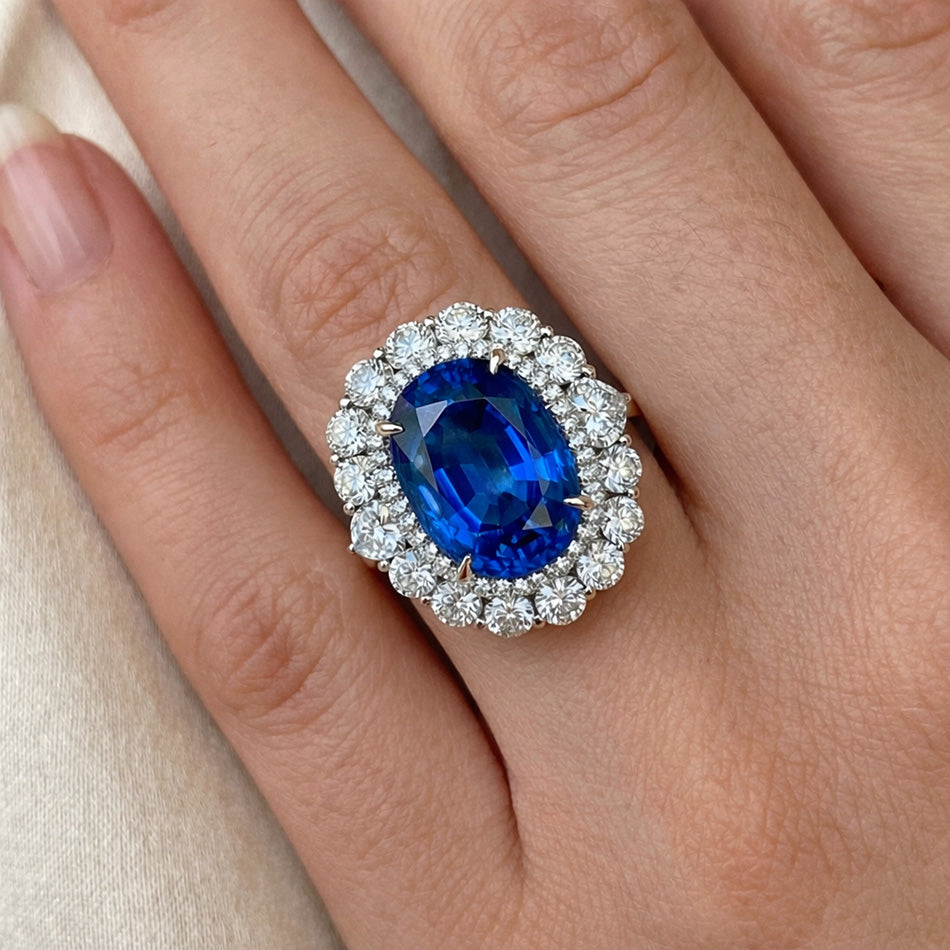 Echter Diamant Ring 14 Karat