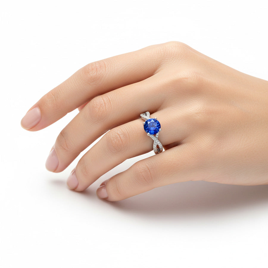 Echter Saphir Ring 1.35 Karat