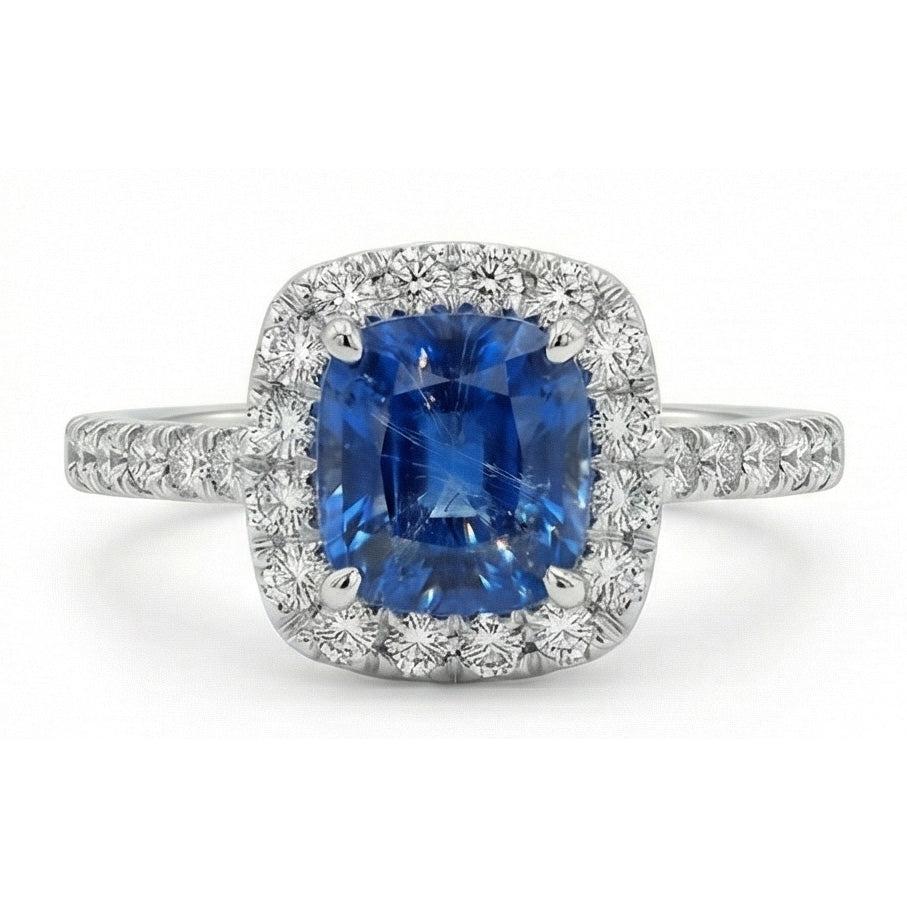 Echter Saphir Ring 1.75 Karat