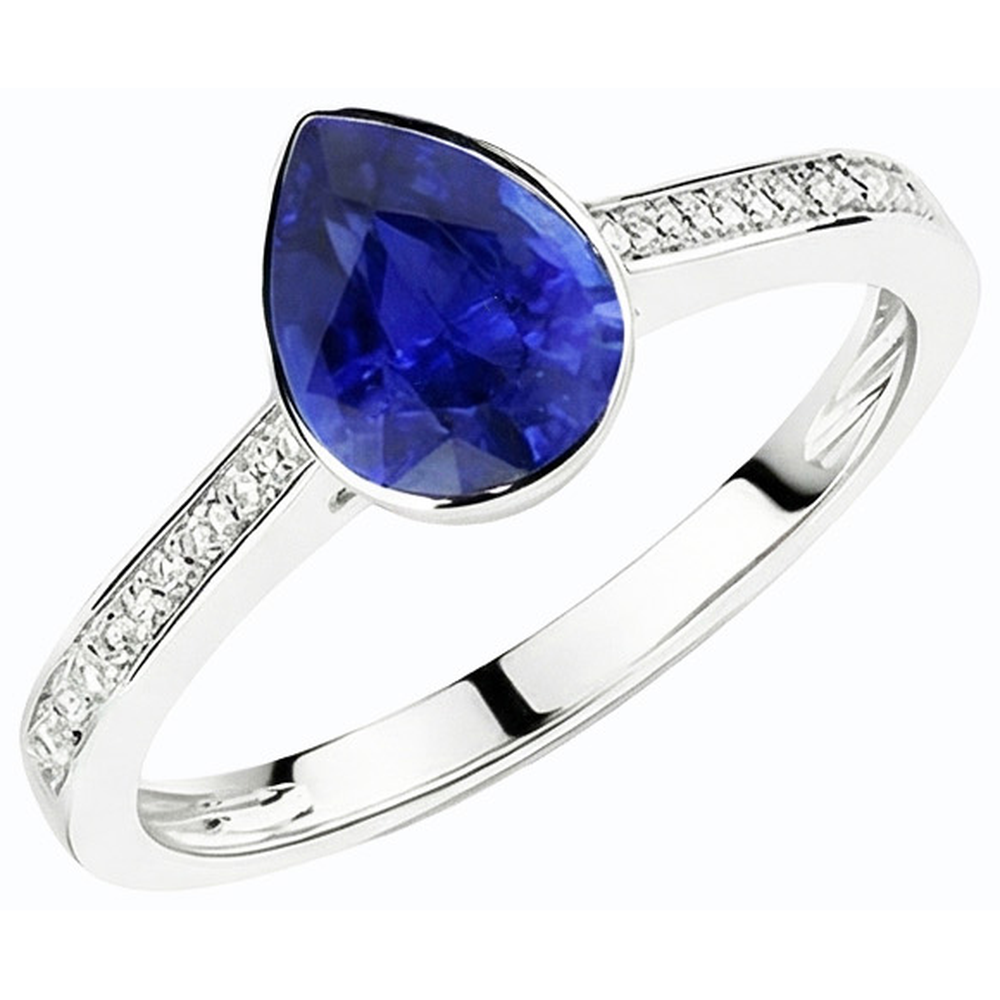 echter round diamant 3Karat ring Seitenansicht