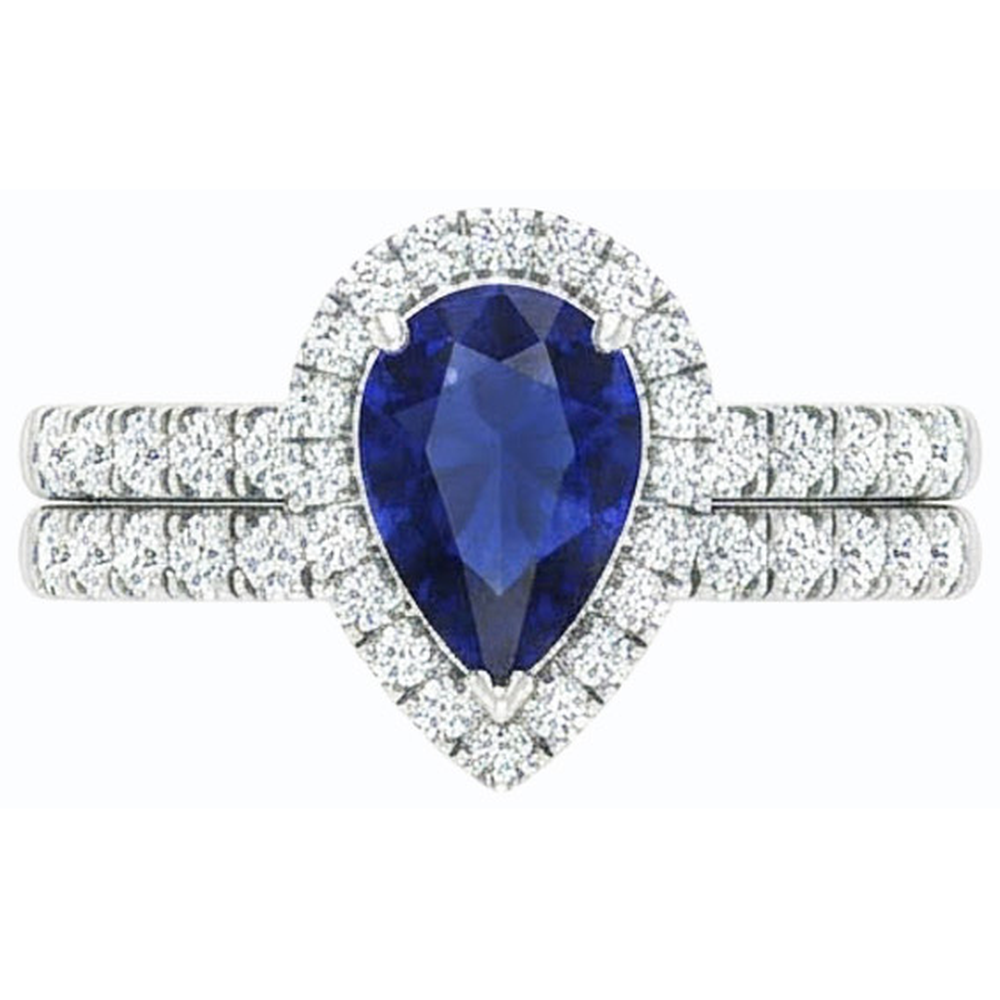 echter round diamant 2.50Karat ring Draufsicht