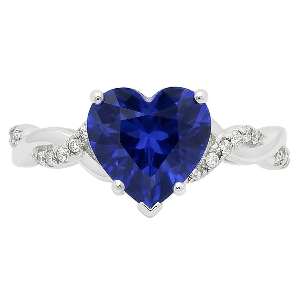 echter round diamant 3.50Karat ring Detailansicht