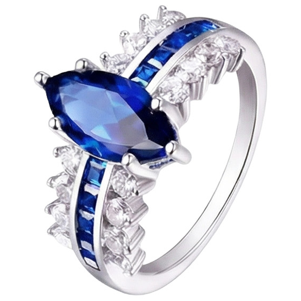 echter marquise diamant 6.50Karat ring Detailansicht