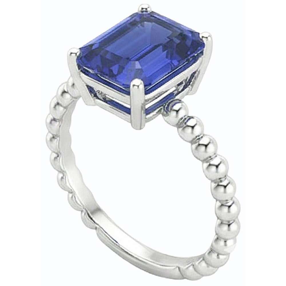 echter round diamant 3Karat ring Profilansicht