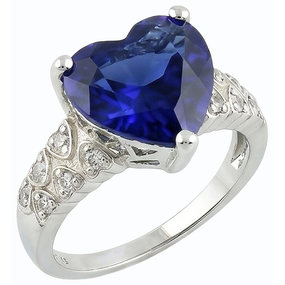 echter round diamant 4Karat ring Seitenansicht