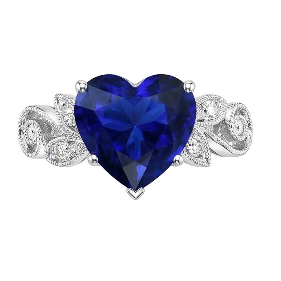 echter round diamant 2.25Karat ring Detailansicht