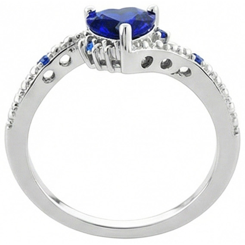 echter round diamant 2Karat ring Seitenansicht