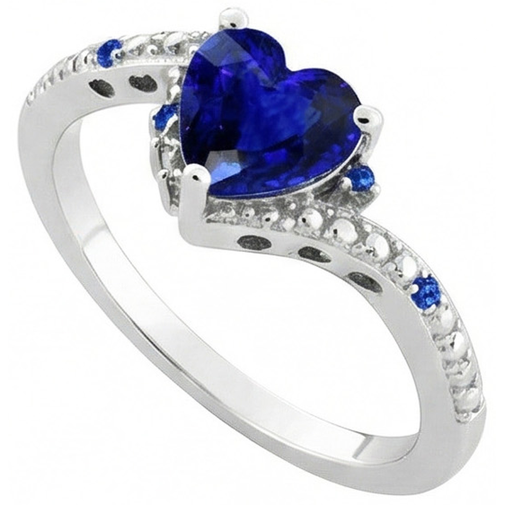 echter round diamant 2Karat ring Detailansicht
