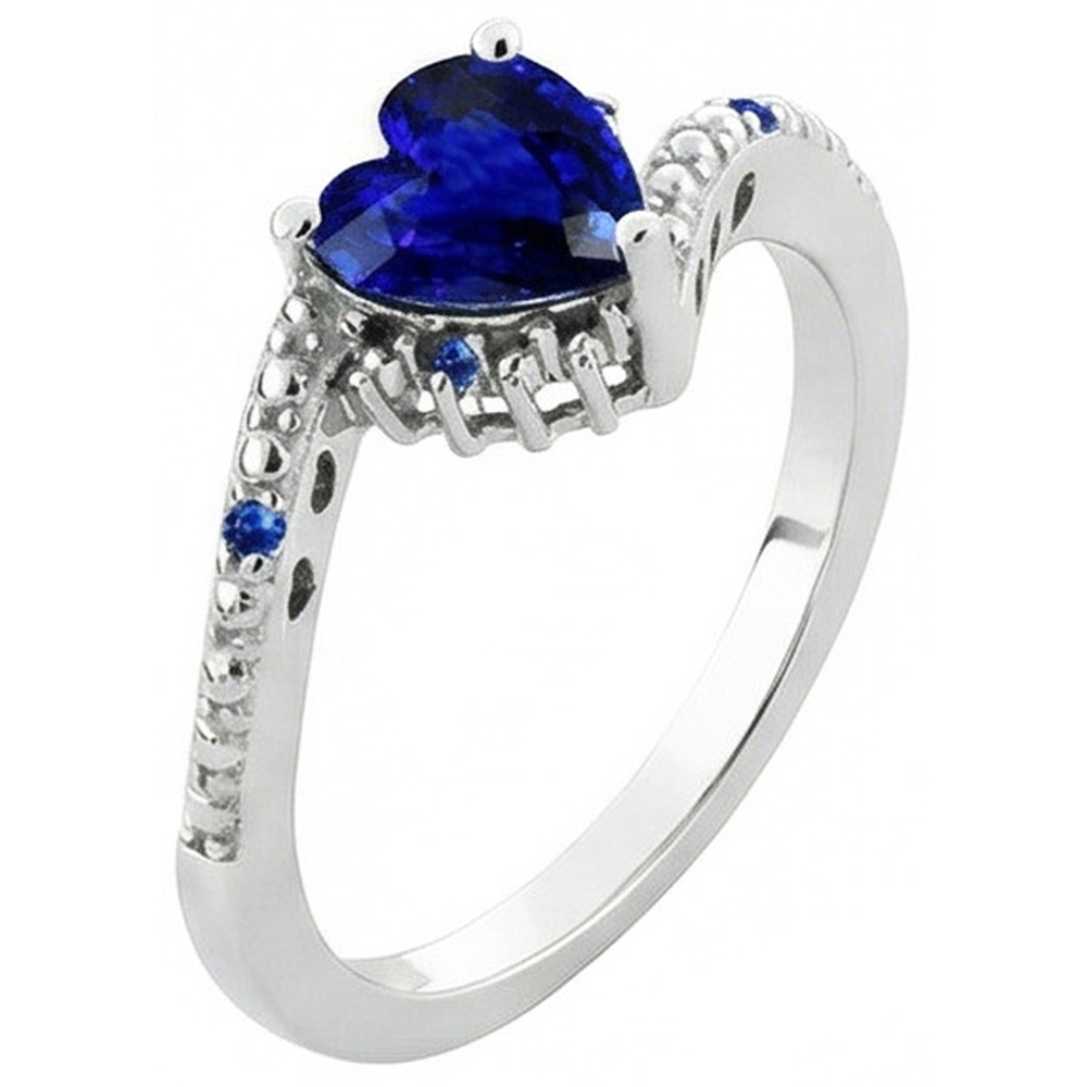 echter round diamant 2Karat ring Draufsicht