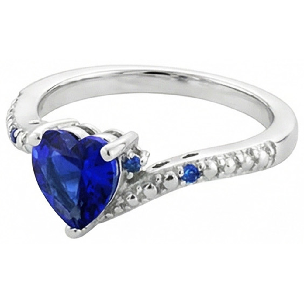 echter round diamant 2Karat ring Profilansicht
