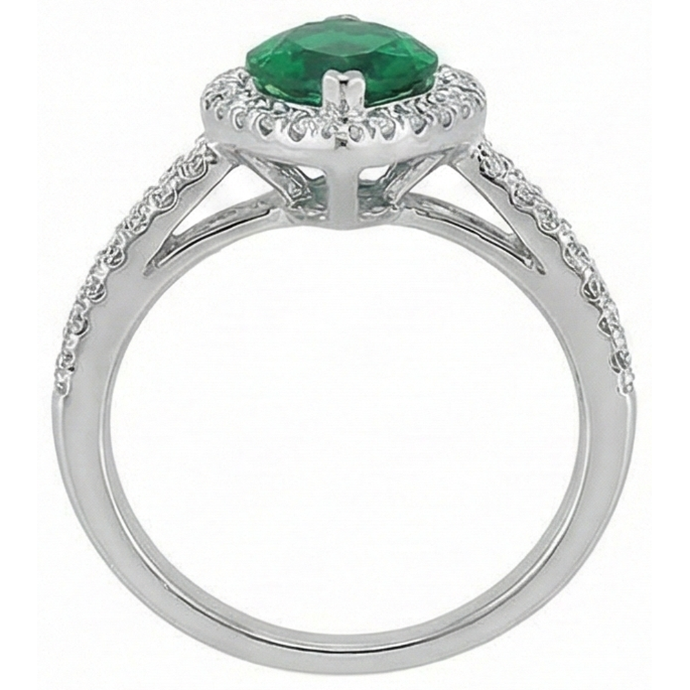 echter marquise diamant 3.35Karat ring auf Weiß