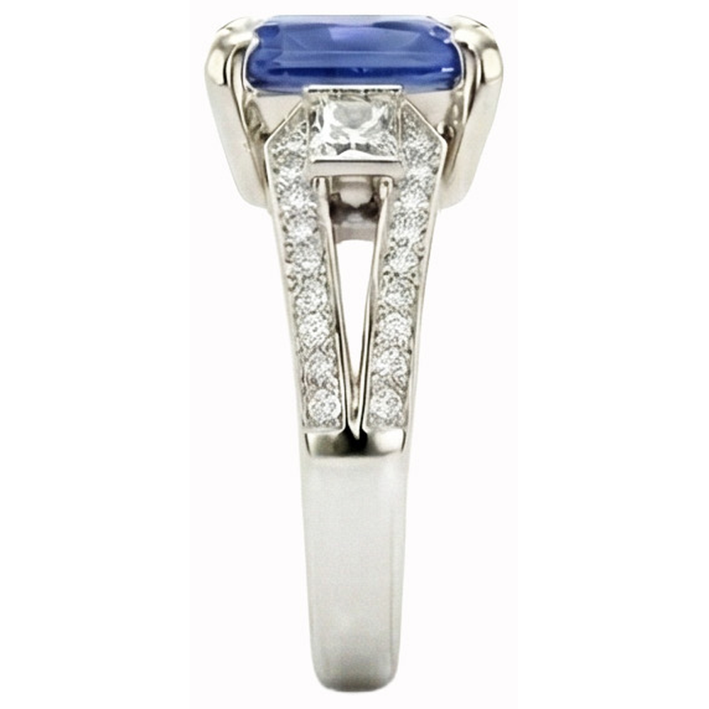 echter round diamant 14Karat ring Draufsicht