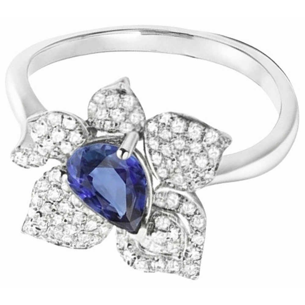 echter round diamant 2.50Karat ring auf Weiß
