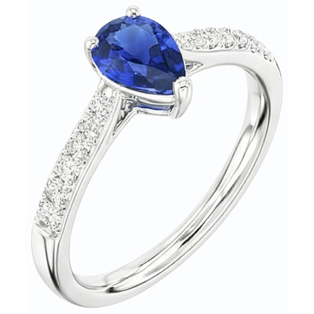 echter round diamant 2.50Karat ring Seitenansicht