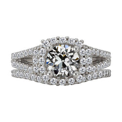Handgefertigter Brillant Verlobungsring 2 Karat | HarryChadEnt