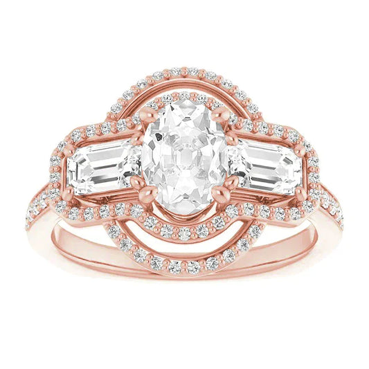 Designer-Schmuck 14K Roségold mit Brillant – Hauptansicht