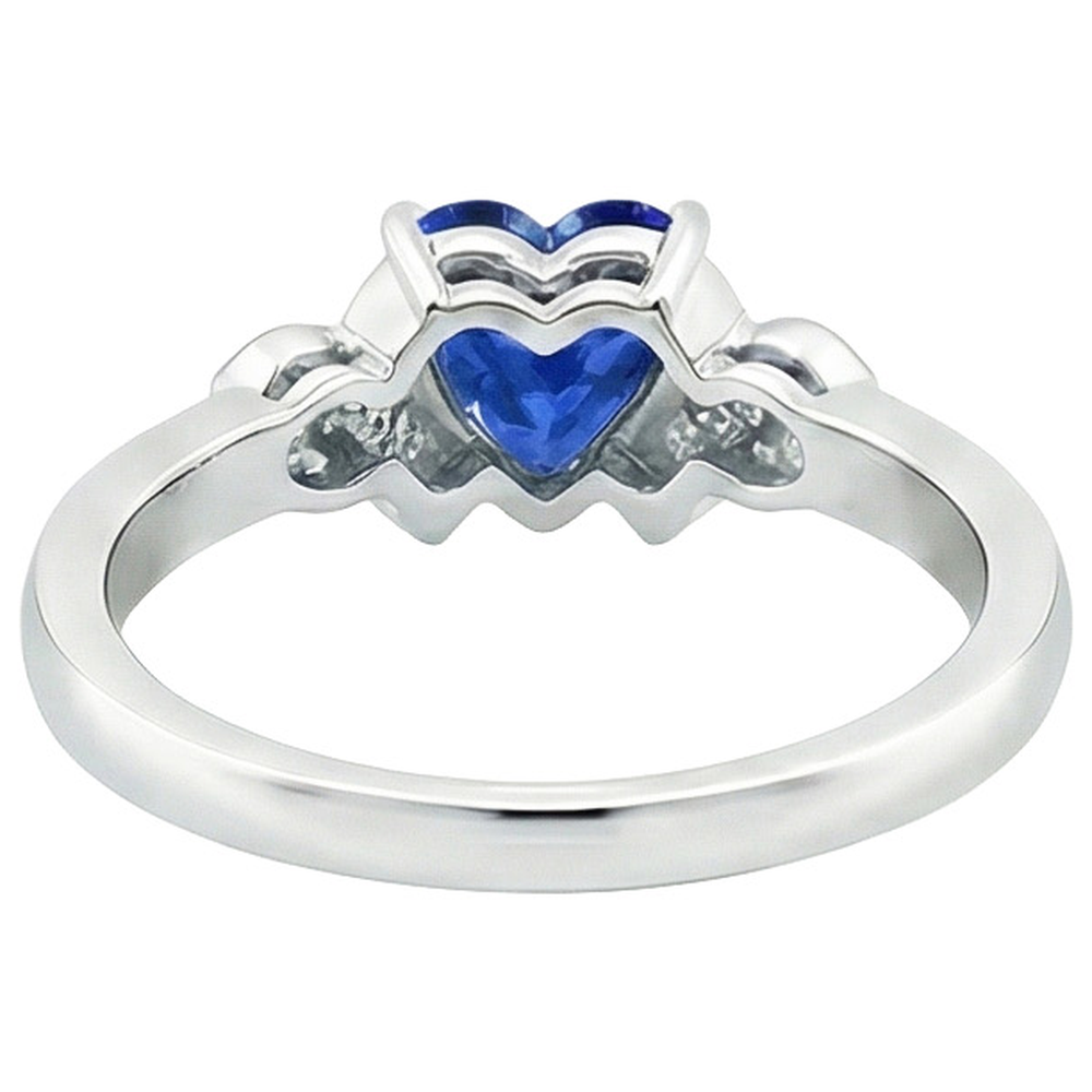 echter round diamant 3.25Karat ring auf Weiß