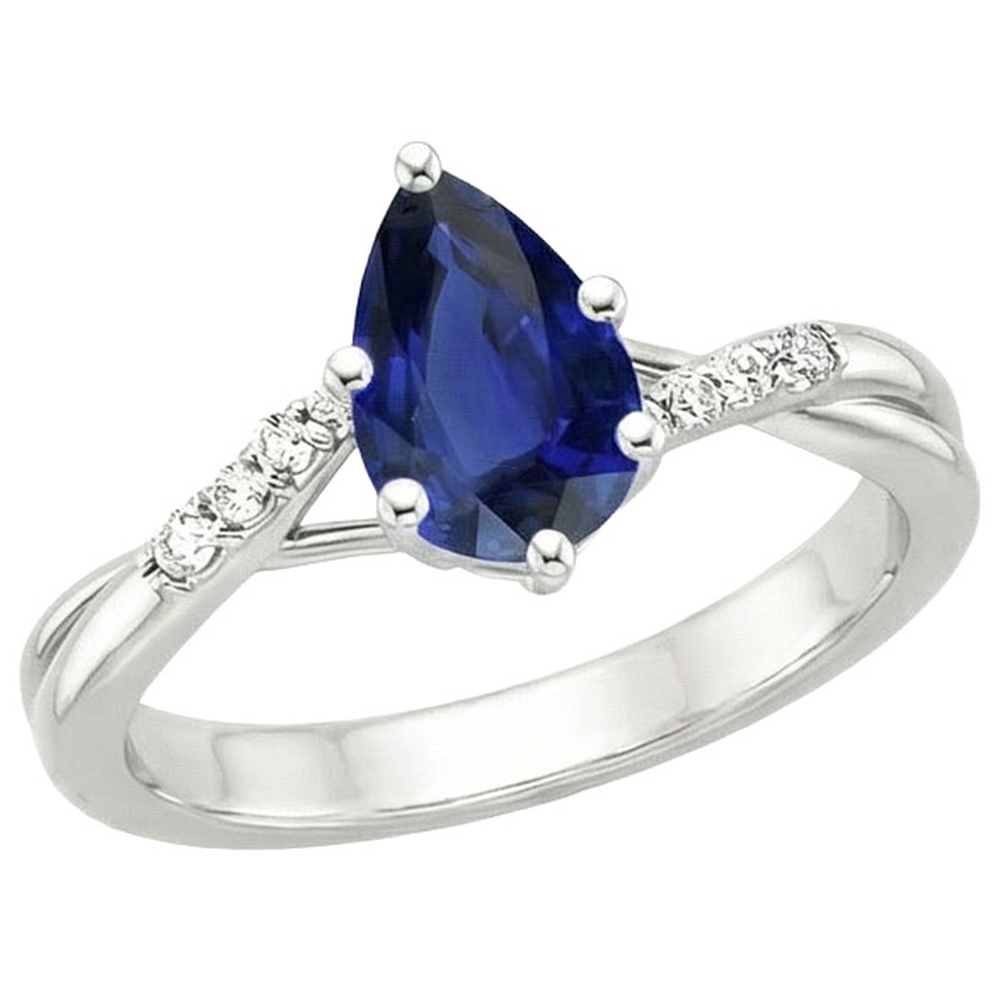 echter round diamant 4.50Karat ring Draufsicht