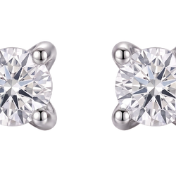 GIA-zertifiziert Echter Diamant Ohrring 2.16 Karat