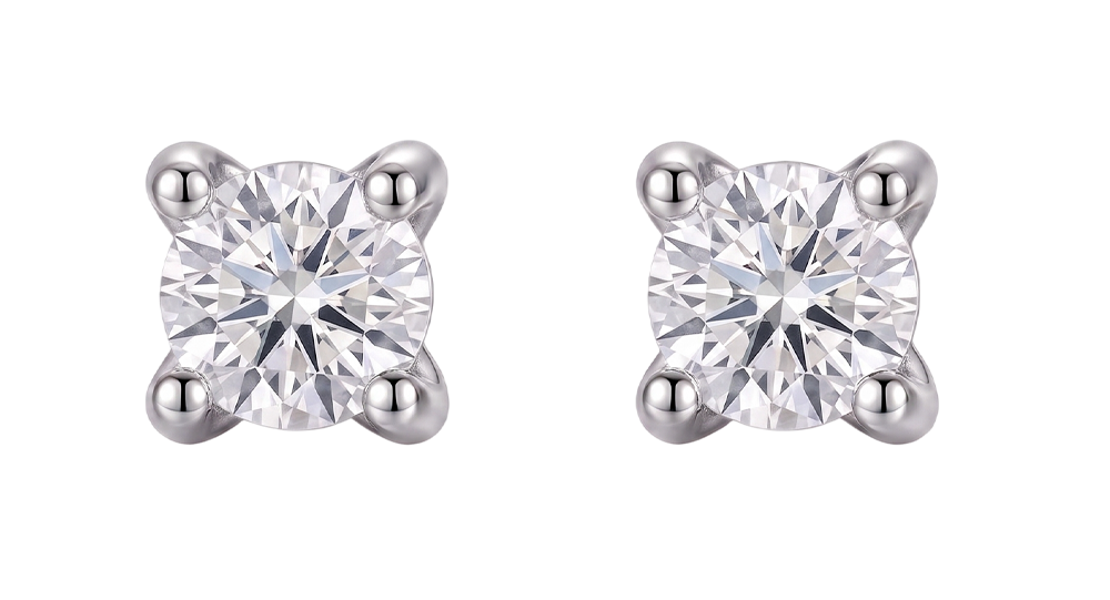 GIA-zertifiziert Echter Diamant Ohrring 2.16 Karat