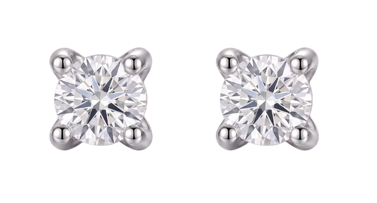 GIA-zertifiziert Echter Diamant Ohrring 2.16 Karat