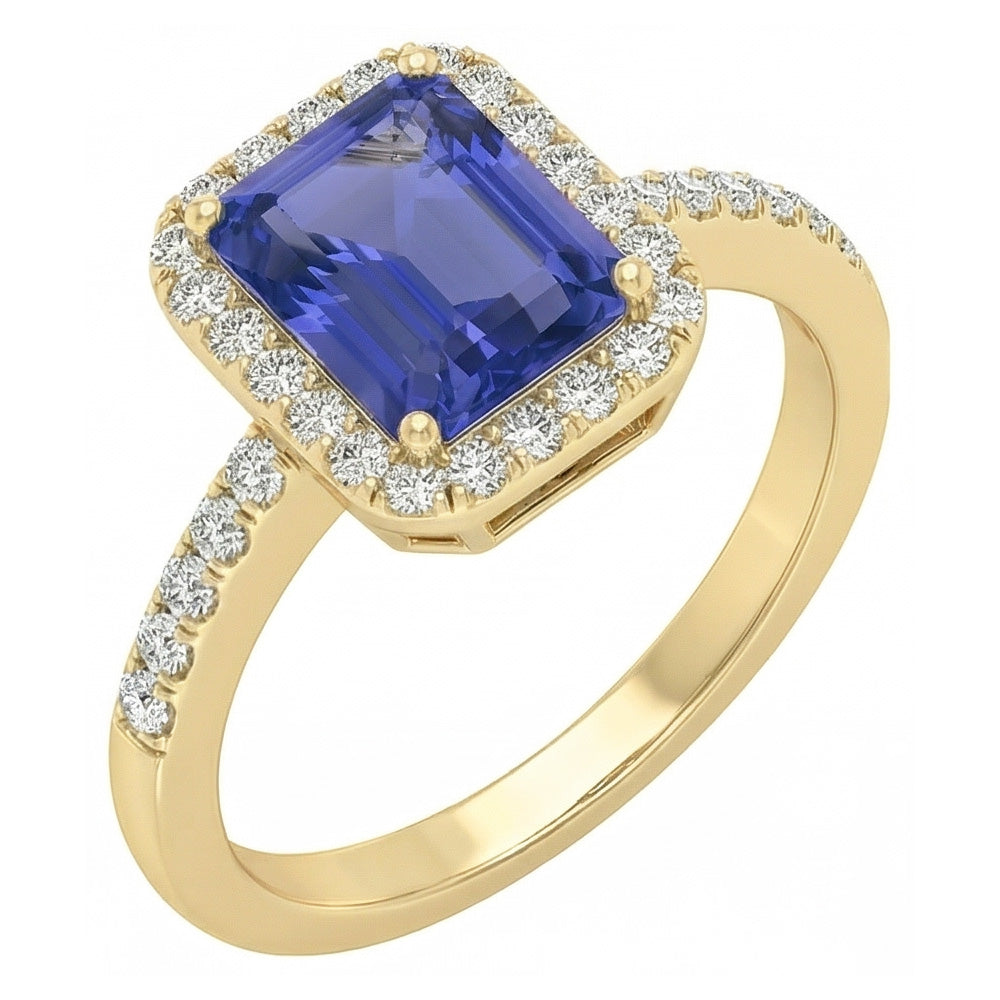 echter round diamant 4Karat ring Vorderansicht