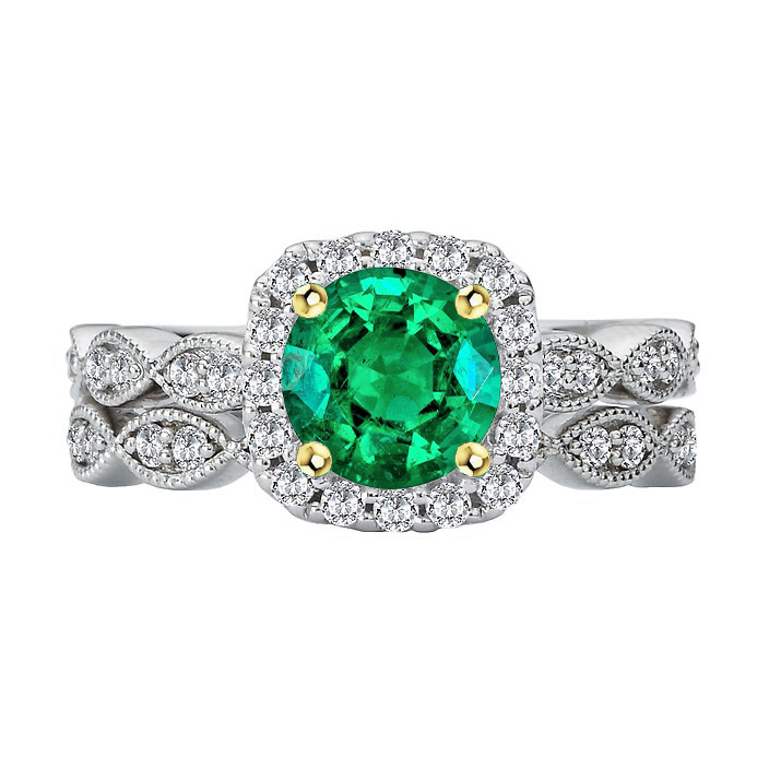 Hochwertiger Farbstein-Ring 2,50 Karat – Hauptansicht