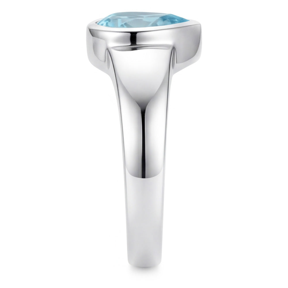 Glänzender Edelstein-Ring – Neon Paraiba 1 Karat – HarryChadEnt