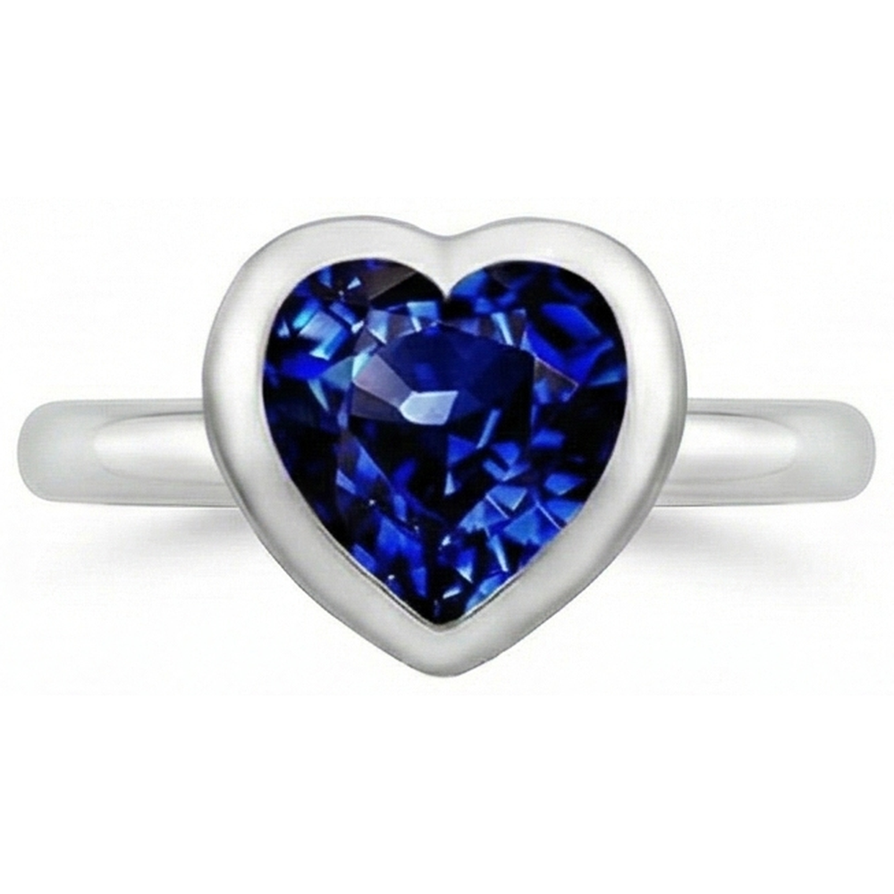 echter round diamant 3Karat ring Detailansicht