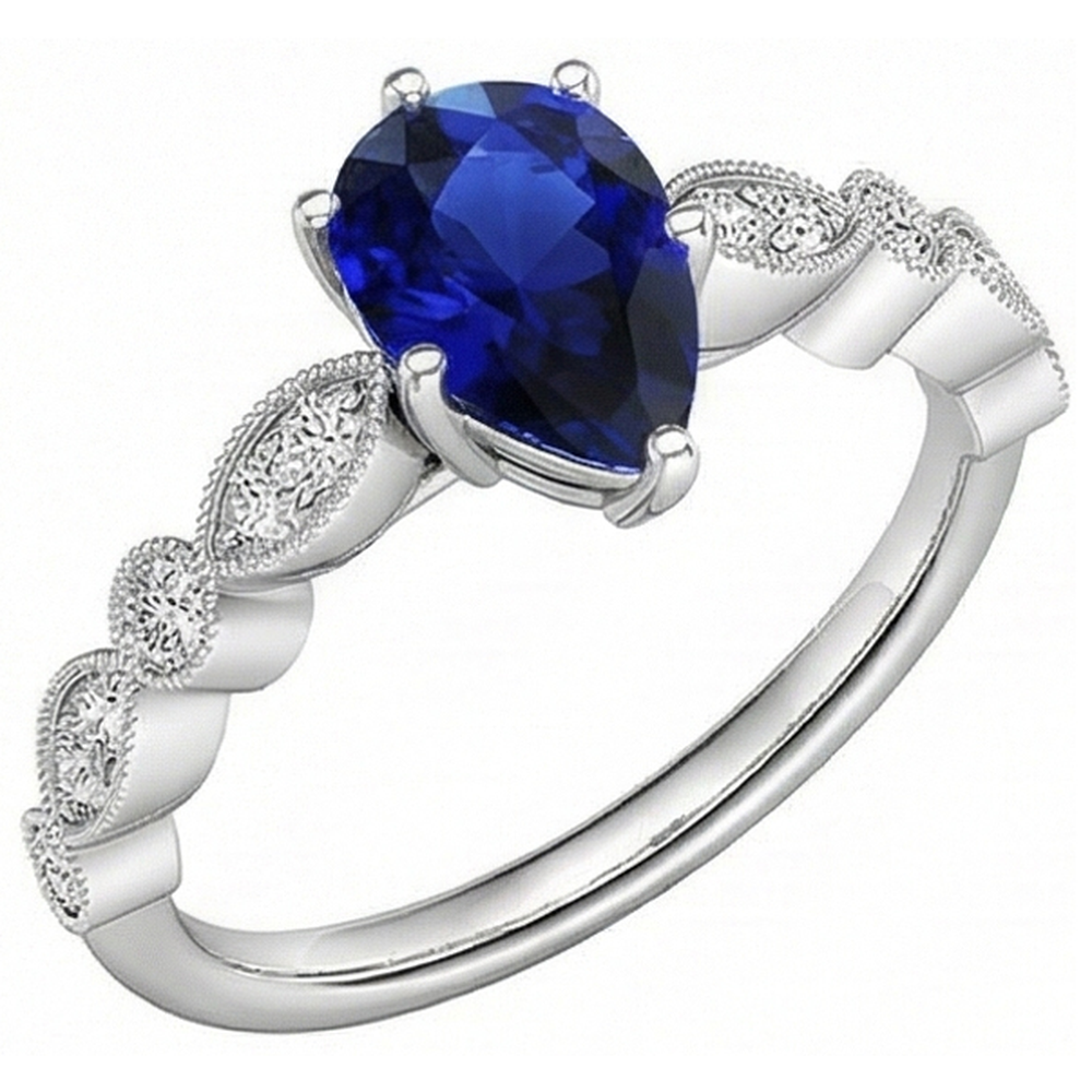 echter round diamant 2.50Karat ring Seitenansicht
