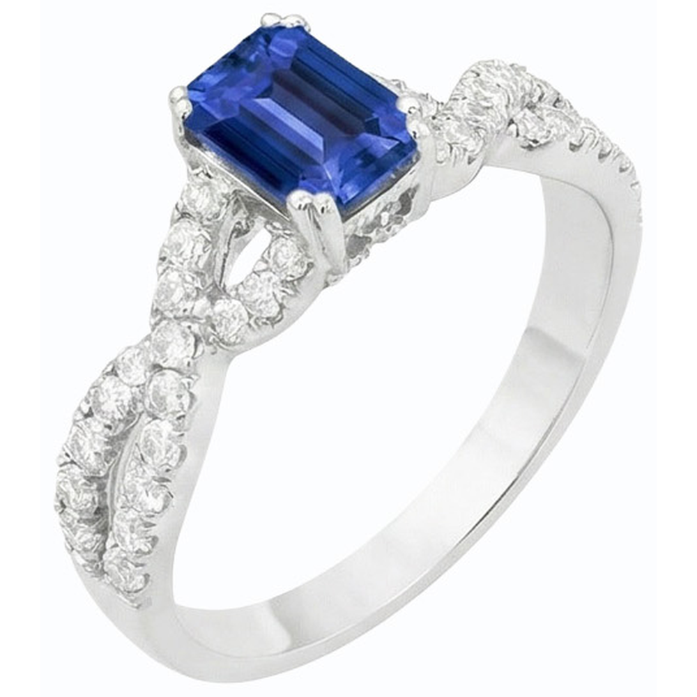 echter round diamant 3Karat ring Detailansicht