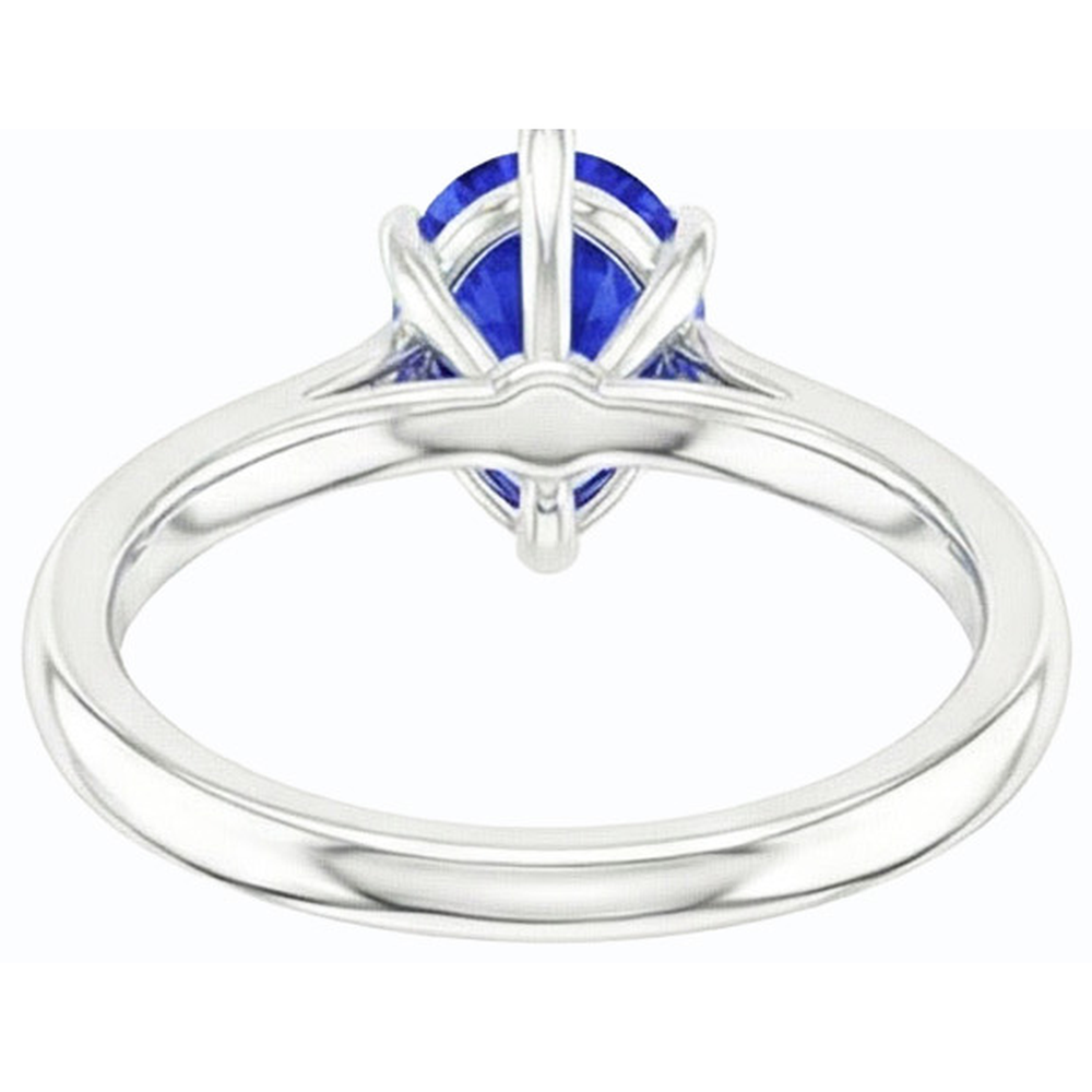 echter round diamant 1.50Karat ring Seitenansicht